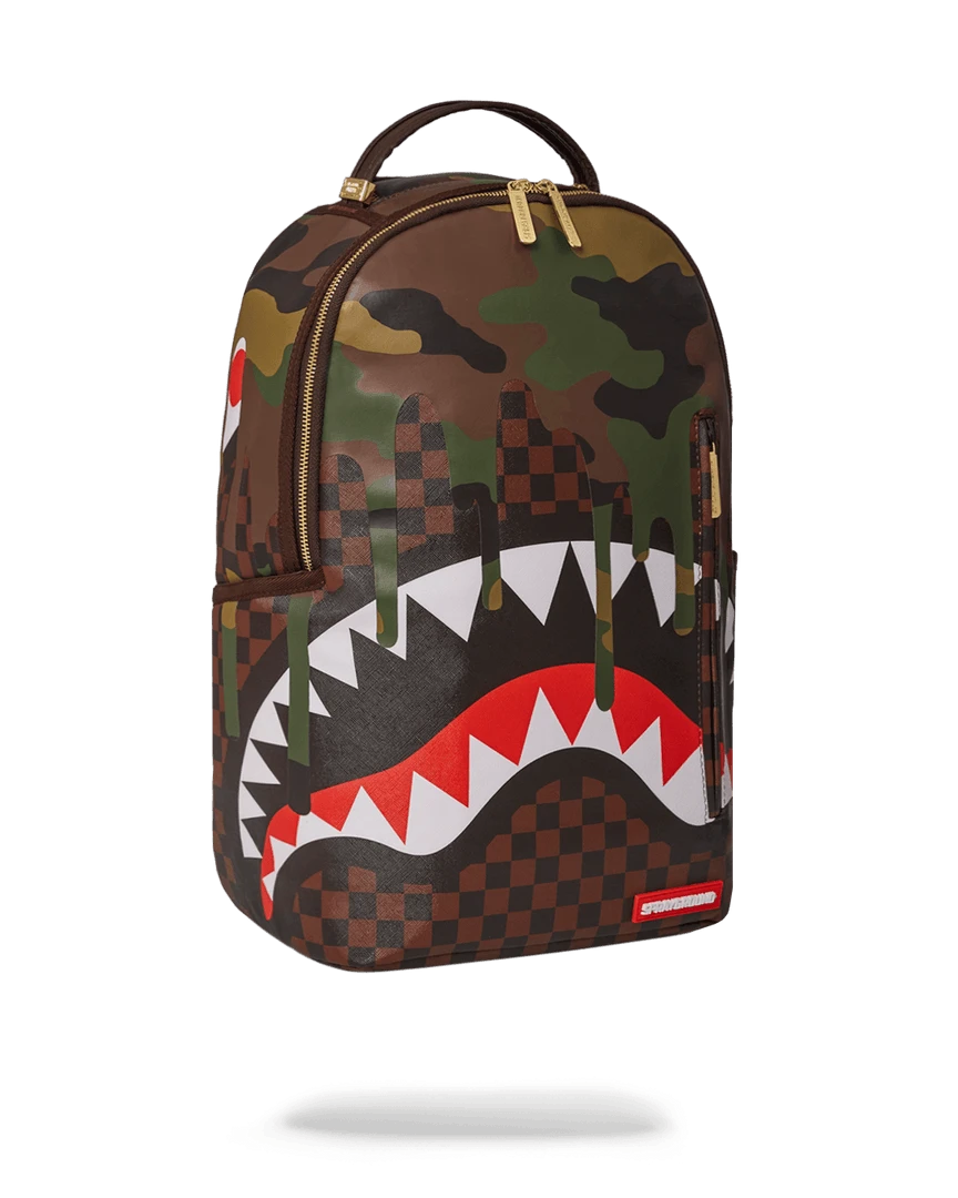 SPRAYGROUND® CAMO DRIP SHARKS IN PARIS BACKPACK (DLXV) BAGS SPRAYGROUND® CAMO DRIP SHARKS IN PARIS BACKPACK (DLXV) BAGS