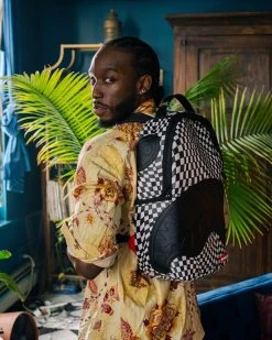 SPRAYGROUND® TRIPPY CHECK DLX BACKPACK BAGS