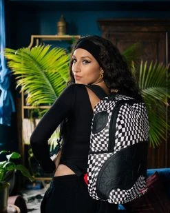 SPRAYGROUND® TRIPPY CHECK DLX BACKPACK BAGS