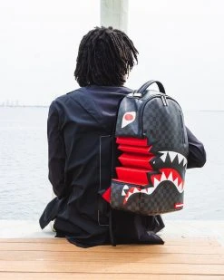 SPRAYGROUND® SHARK BITE SHARKS IN PARIS GRAY BACKPACK (DLXV) BAGS 21 SPRAYGROUND® SHARK BITE SHARKS IN PARIS GRAY BACKPACK (DLXV) BAGS