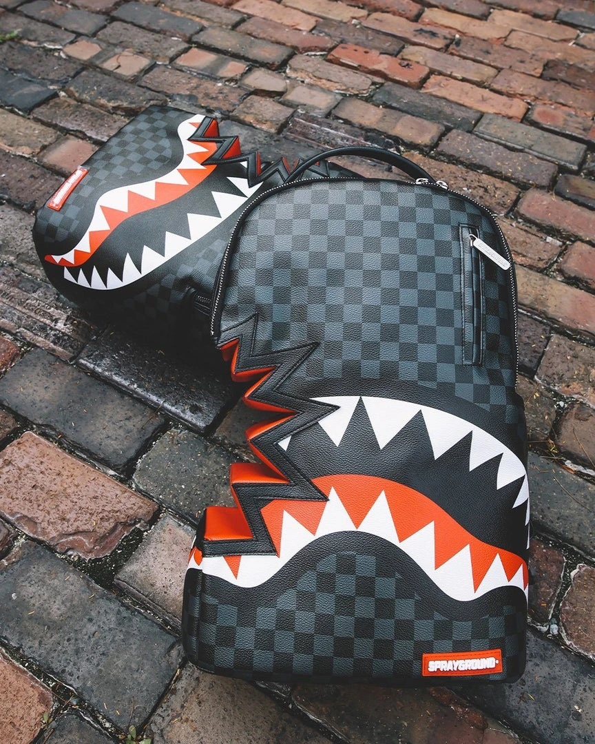 SPRAYGROUND® SHARK BITE SHARKS IN PARIS GRAY BACKPACK (DLXV) BAGS 6 SPRAYGROUND® SHARK BITE SHARKS IN PARIS GRAY BACKPACK (DLXV) BAGS