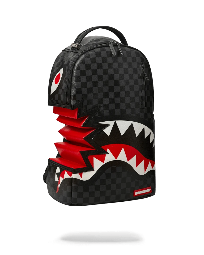 SPRAYGROUND® SHARK BITE SHARKS IN PARIS GRAY BACKPACK (DLXV) BAGS 7 SPRAYGROUND® SHARK BITE SHARKS IN PARIS GRAY BACKPACK (DLXV) BAGS