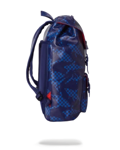 SPRAYGROUND® SHARK CHECK (BLUE) HILLS BACKPACK BAGS