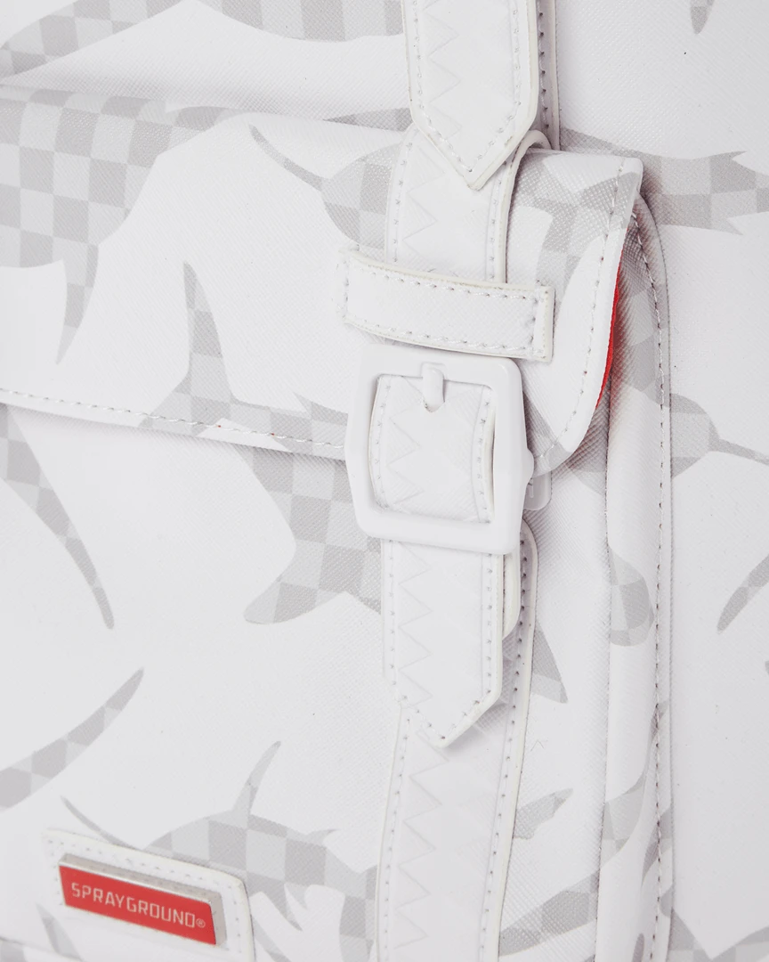 SPRAYGROUND® SHARK CHECK (WHITE) HILLS BACKPACK 11 SPRAYGROUND® SHARK CHECK (WHITE) HILLS BACKPACK