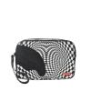 SPRAYGROUND® TRIPPY CHECK TOILETRY AKA MONEY BAG
