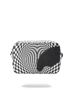 SPRAYGROUND® TRIPPY CHECK TOILETRY AKA MONEY BAG