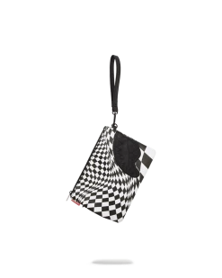 SPRAYGROUND® TRIPPY CHECK CROSSOVER CLUTCH CROSSOVER CLUTCHES