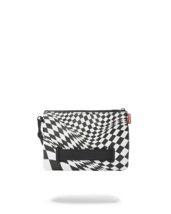 SPRAYGROUND® TRIPPY CHECK CROSSOVER CLUTCH CROSSOVER CLUTCHES