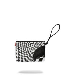 SPRAYGROUND® TRIPPY CHECK CROSSOVER CLUTCH CROSSOVER CLUTCHES