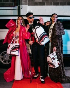 SPRAYGROUND® BAGS CLEARCUT DLX BACKPACK (WHITE)