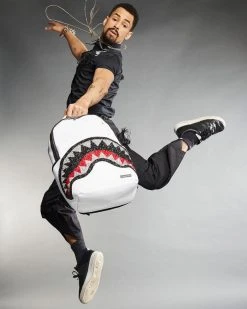 SPRAYGROUND® BAGS CLEARCUT DLX BACKPACK (WHITE)