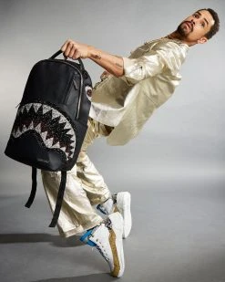 SPRAYGROUND® CLEARCUT DLX BACKPACK (BLACK) BAGS