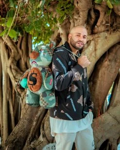 SPRAYGROUND® CAMOCHECK MONEYBEAR TEDDYBEAR BACKPACK BAGS