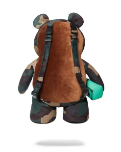 SPRAYGROUND® CAMOCHECK MONEYBEAR TEDDYBEAR BACKPACK BAGS