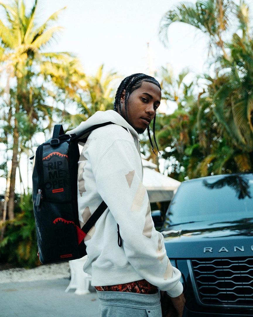 SPRAYGROUND® RIP ME OPEN BACKPACK (FROSTED TRANSPARENT) BAGS 2 SPRAYGROUND® RIP ME OPEN BACKPACK (FROSTED TRANSPARENT) BAGS