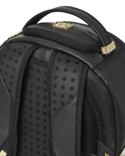 SPRAYGROUND® A.i.3 SHARK BITE BLACK GOLD BACKPACK (DLXV)