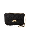 SPRAYGROUND® NOIR QUILT GOLD CHAIN SHARK HANDBAG