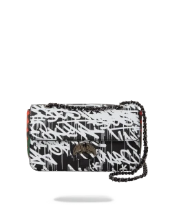 SPRAYGROUND® HANDBAGS NIGHT NIGHT SHARKCHAIN HANDBAG