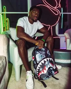 SPRAYGROUND® SHARKS IN PARIS NIGHTFALL BACKPACK (DLXV) BAGS