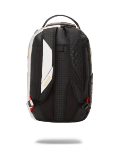 SPRAYGROUND® LEVELED UP SPLIT QUILT SHARK BACKPACK (DLXV)
