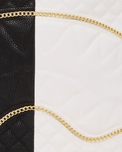 SPRAYGROUND® LEVELED UP SPLIT QUILT SHARK BACKPACK (DLXV)