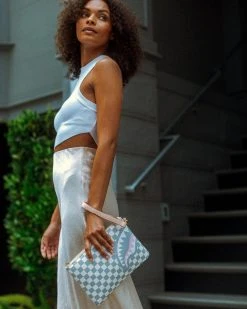 SPRAYGROUND® ROSE ALL DAY LA PALAIS CROSSOVER CLUTCH CROSSOVER CLUTCHES