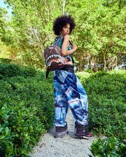 SPRAYGROUND® BAGS GARDEN OF SHARKS SAVAGE BACKPACK