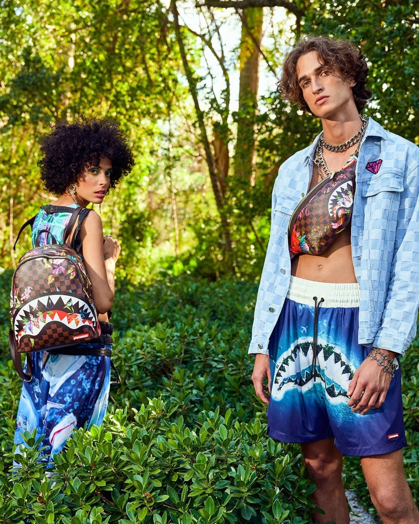 SPRAYGROUND® BAGS GARDEN OF SHARKS SAVAGE BACKPACK SPRAYGROUND® BAGS GARDEN OF SHARKS SAVAGE BACKPACK