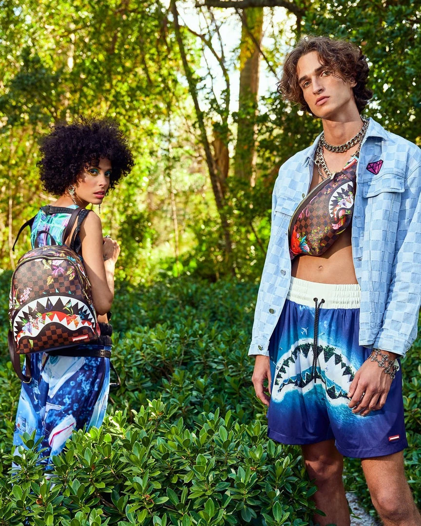 SPRAYGROUND® CROSSBODYS GARDEN OF SHARKS SAVVY CROSSBODY SPRAYGROUND® CROSSBODYS GARDEN OF SHARKS SAVVY CROSSBODY