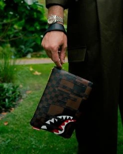 SPRAYGROUND® XTC SHARKS IN PARIS CROSSOVER CLUTCH CROSSOVER CLUTCHES