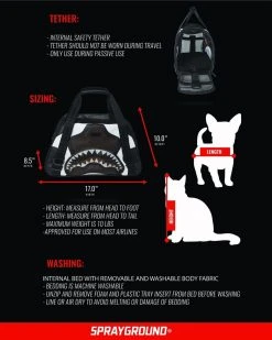 SPRAYGROUND® V.V.I.P. PET CARRIER BAGS 6 SPRAYGROUND® V.V.I.P. PET CARRIER BAGS