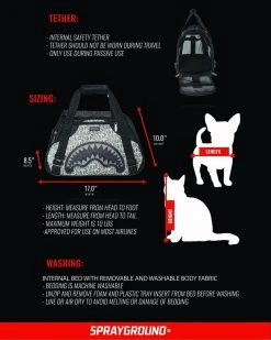 SPRAYGROUND® SG ALL DAY PET CARRIER