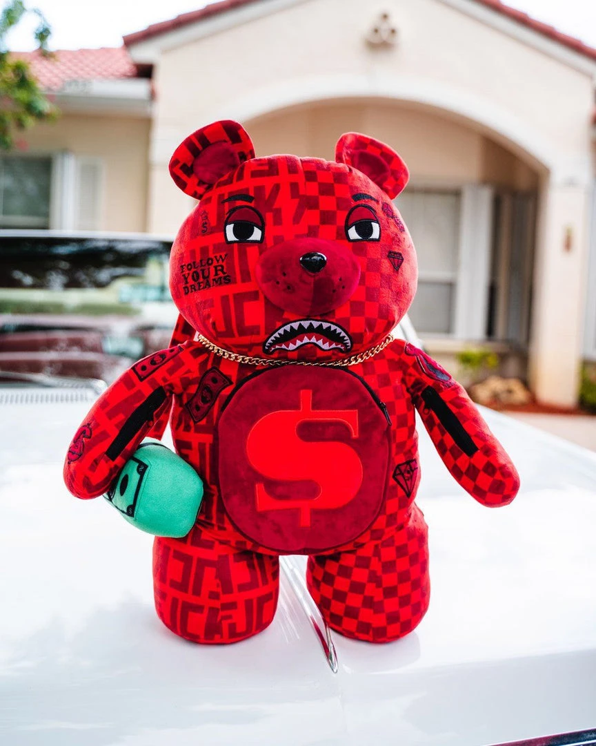SPRAYGROUND® VENI VIDI VICI TEDDY BEAR BACKPACK 4 SPRAYGROUND® VENI VIDI VICI TEDDY BEAR BACKPACK