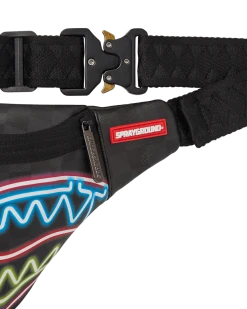 SPRAYGROUND® SHARKS IN PARIS GLOW SAVVY CROSSBODY CROSSBODYS