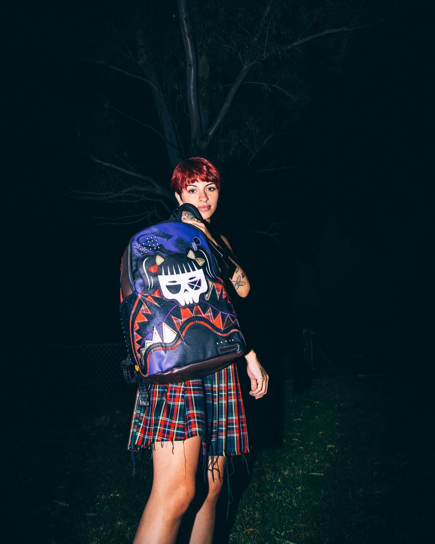 SPRAYGROUND® CAZZU ERRORCITO PUNK SHARK BACKPACK BAGS SPRAYGROUND® CAZZU ERRORCITO PUNK SHARK BACKPACK BAGS