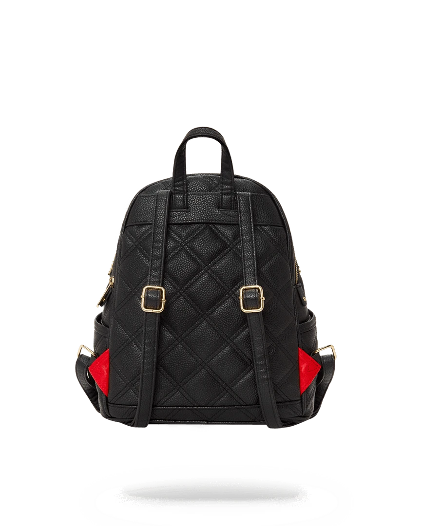 SPRAYGROUND® NOIR QUILT GOLD CHAIN SHARK SAVAGE BACKPACK BAGS SPRAYGROUND® NOIR QUILT GOLD CHAIN SHARK SAVAGE BACKPACK BAGS