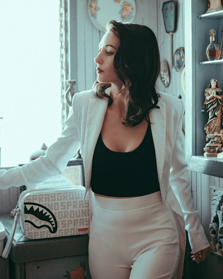 SPRAYGROUND® SPLIT THE CHECK (PEARL) TOILETRY BAG BAGS 2 SPRAYGROUND® SPLIT THE CHECK (PEARL) TOILETRY BAG BAGS