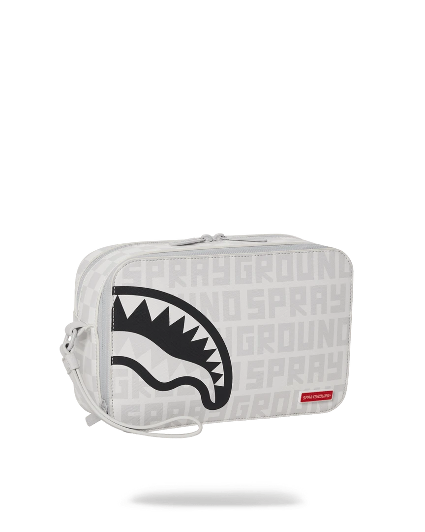 SPRAYGROUND® SPLIT THE CHECK (PEARL) TOILETRY BAG BAGS 3 SPRAYGROUND® SPLIT THE CHECK (PEARL) TOILETRY BAG BAGS