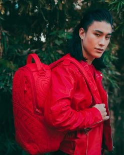 SPRAYGROUND® BAGS RED RIVIERA BACKPACK (DLXV)