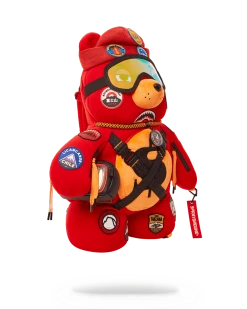 SPRAYGROUND® BAGS THE GLOBAL EXPEDITION TEDDYBEAR BACKPACK