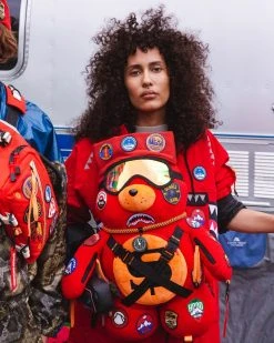 SPRAYGROUND® BAGS THE GLOBAL EXPEDITION TEDDYBEAR BACKPACK