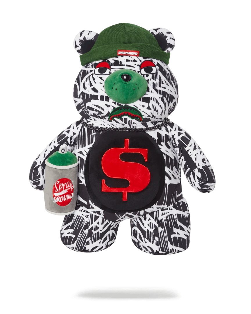 SPRAYGROUND® NIGHT NIGHT MONEY BEAR TEDDYBEAR BACKPACK BACKPACKS 1 SPRAYGROUND® NIGHT NIGHT MONEY BEAR TEDDYBEAR BACKPACK BACKPACKS