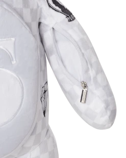 SPRAYGROUND® BAGS SPLIT THE CHECK (PEARL) MONEY BEAR TEDDYBEAR BACKPACK