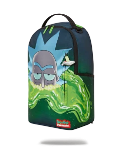 SPRAYGROUND® NEW ARRIVALS RICK AND MORTY PORTAL SHARK (DLXR)