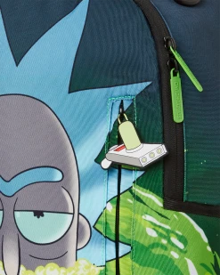SPRAYGROUND® NEW ARRIVALS RICK AND MORTY PORTAL SHARK (DLXR)