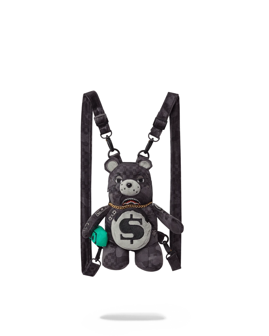 SPRAYGROUND® BEAR CUB BACKPACK - 3AM NEVER SLEEP BAGS SPRAYGROUND® BEAR CUB BACKPACK - 3AM NEVER SLEEP BAGS