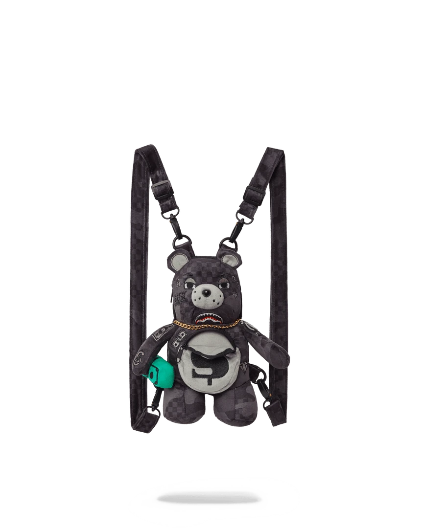 SPRAYGROUND® BEAR CUB BACKPACK - 3AM NEVER SLEEP BAGS SPRAYGROUND® BEAR CUB BACKPACK - 3AM NEVER SLEEP BAGS