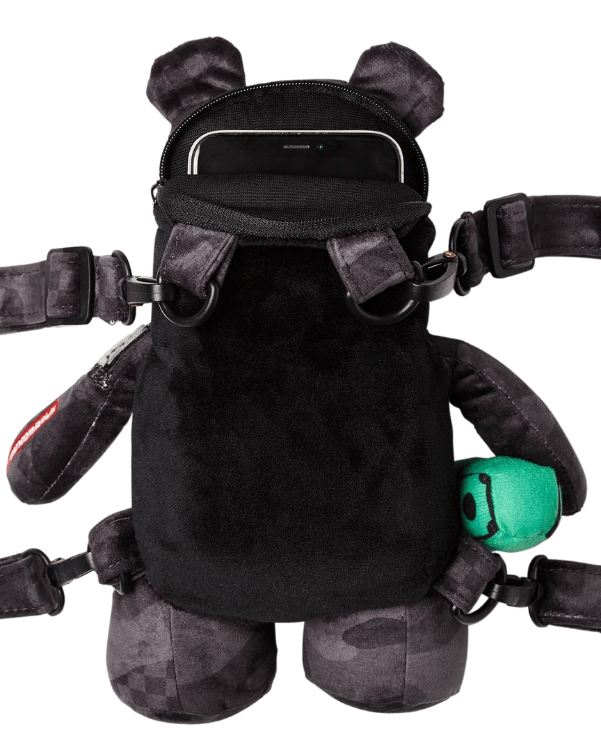 SPRAYGROUND® BEAR CUB BACKPACK - 3AM NEVER SLEEP BAGS SPRAYGROUND® BEAR CUB BACKPACK - 3AM NEVER SLEEP BAGS