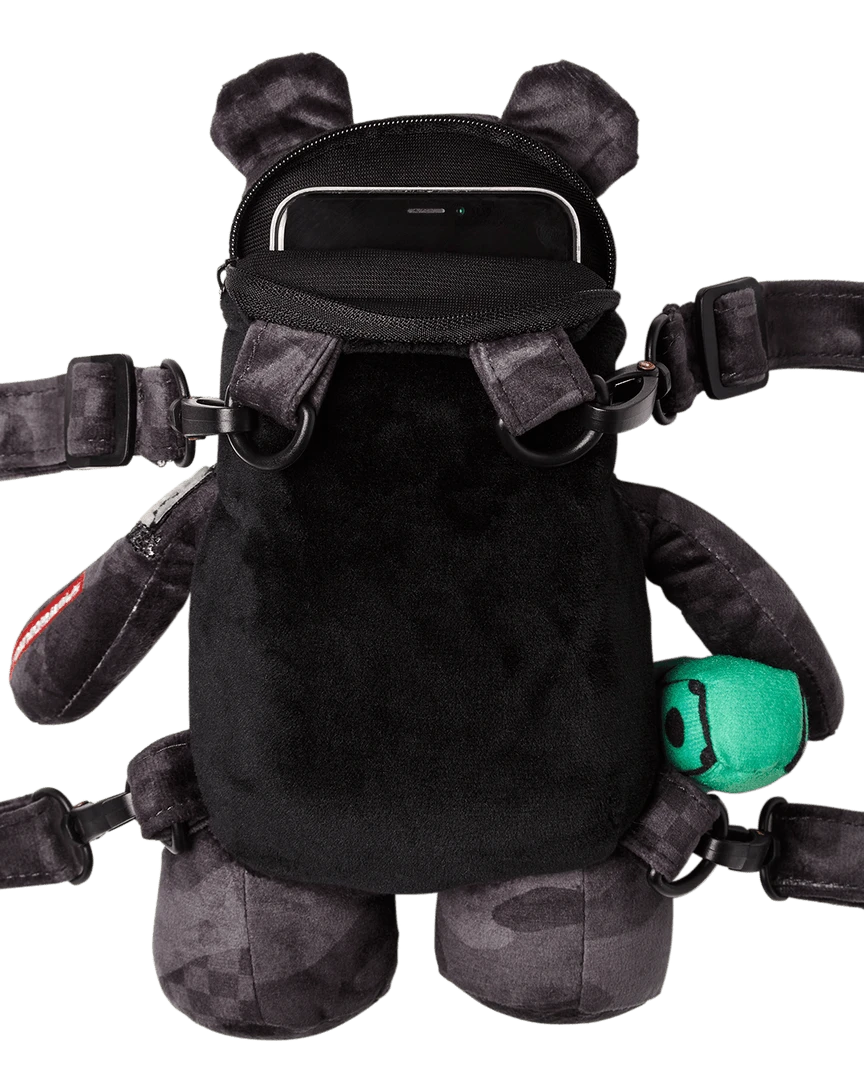 SPRAYGROUND® BEAR CUB BACKPACK - 3AM NEVER SLEEP BAGS SPRAYGROUND® BEAR CUB BACKPACK - 3AM NEVER SLEEP BAGS