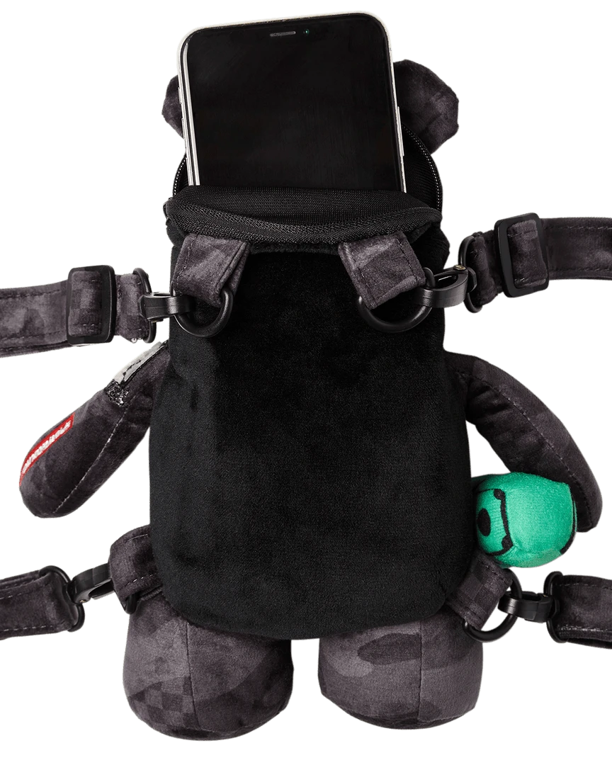 SPRAYGROUND® BEAR CUB BACKPACK - 3AM NEVER SLEEP BAGS SPRAYGROUND® BEAR CUB BACKPACK - 3AM NEVER SLEEP BAGS